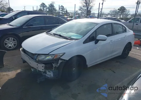 2015 Honda Civic Lx из США, поврежденный, VIN 2HGFB2F50FH558438